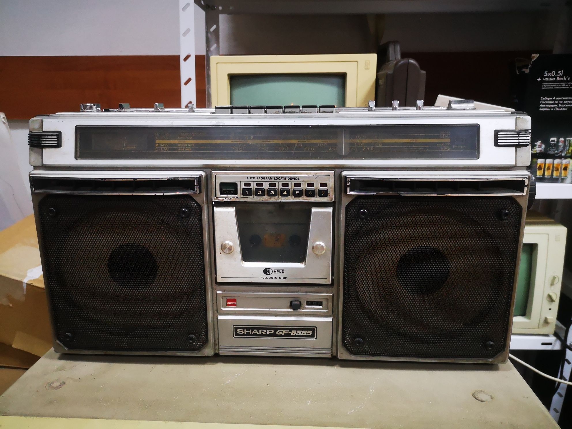 Касетофон SHARP GF-8585 Made in Japan