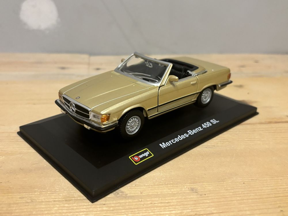 Burago mercedes 450SL 1/32