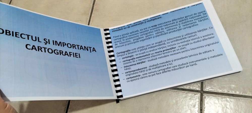 Manual scanat proiecții cartografice