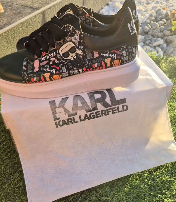 Adidași bărbați Karl - cutie și săculeț