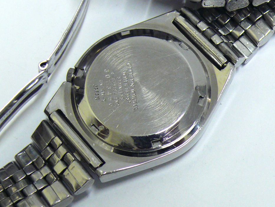 Автоматичен CITIZEN Мъжки ръчен часовник, работещ с Ден/Дата