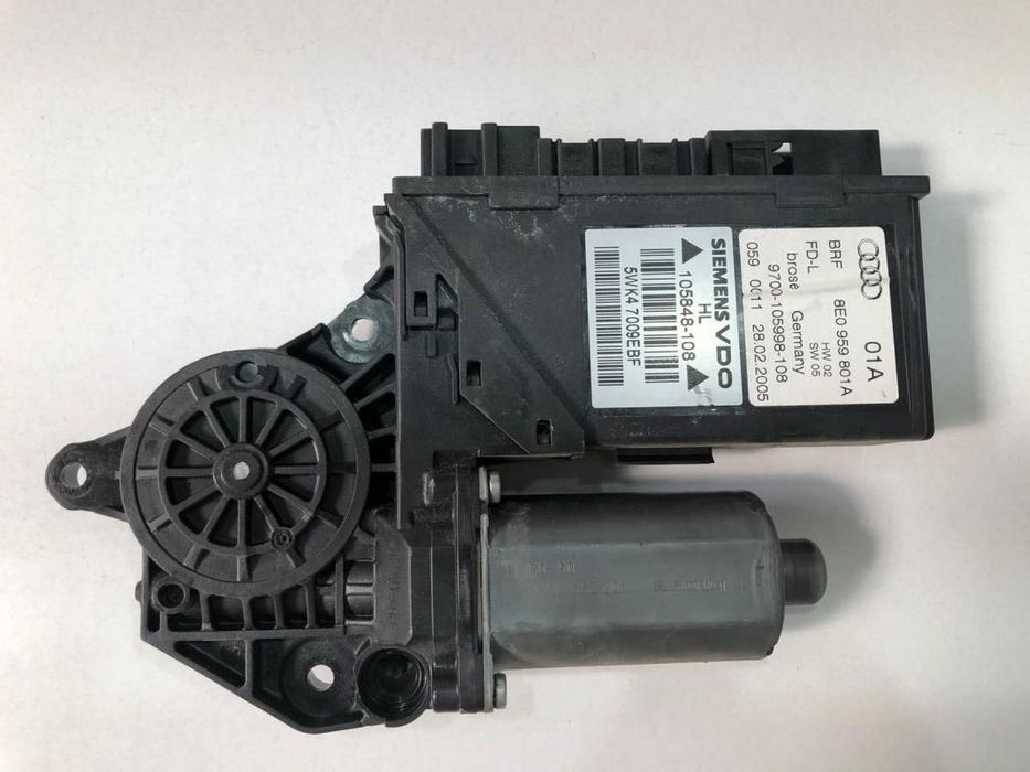Motoras macara geam stanga spate cu modul Audi A4 (2004-2008) [8EC, B7] 8e0959801a