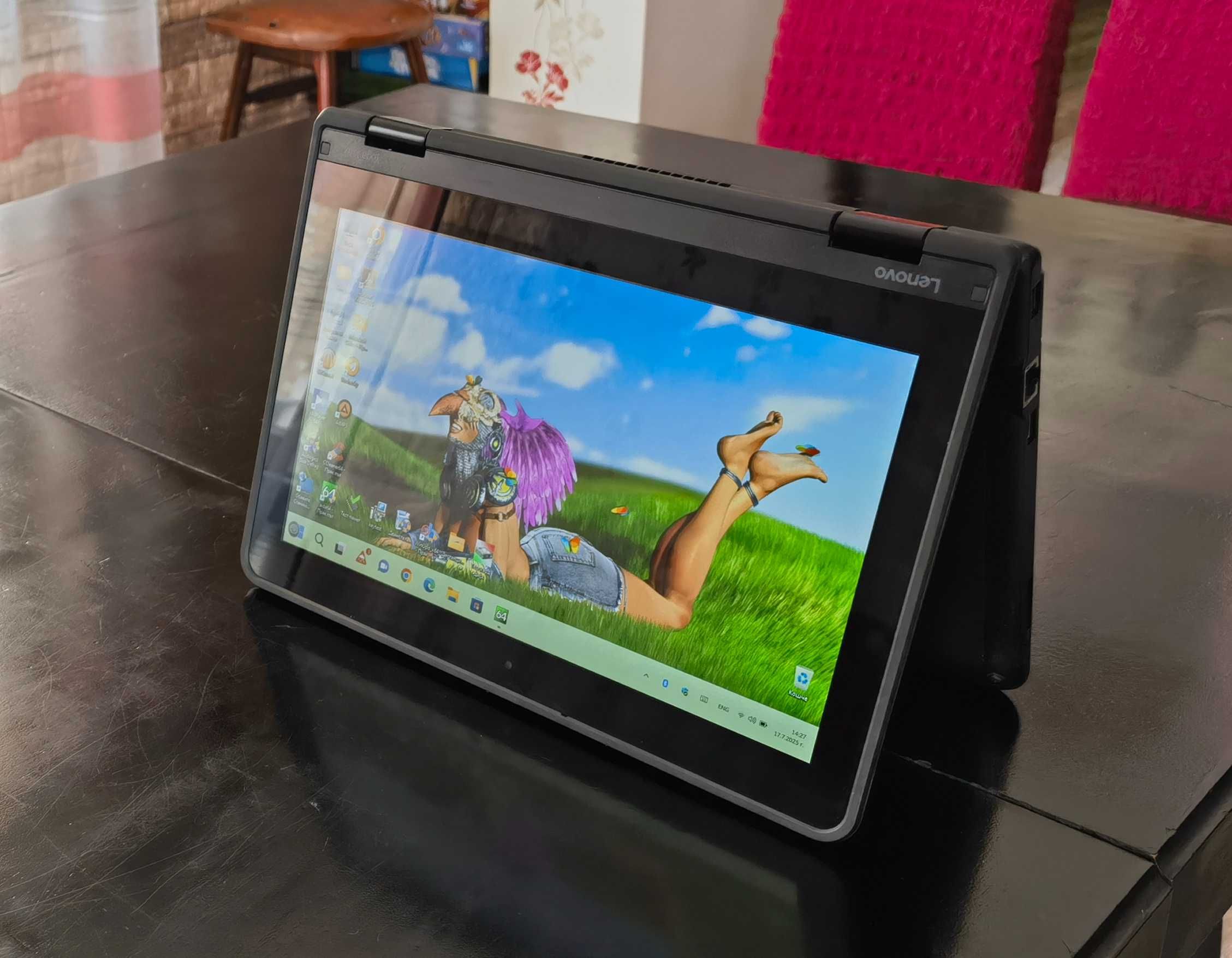 Гаранционен TouchscreenThinkPad Yoga/IPS11.6сKам/4x2.4ghz/8gbDDR4/8ч.