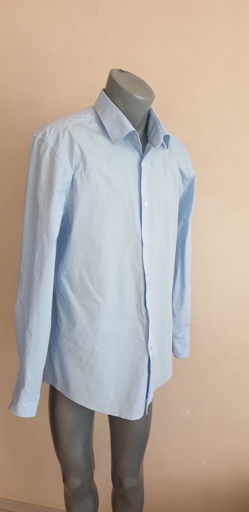 Hugo Boss Slim Fit  Stretch / 44/17 1/2 XL НОВО! ОРИГИНАЛ! Мъжка Риза!