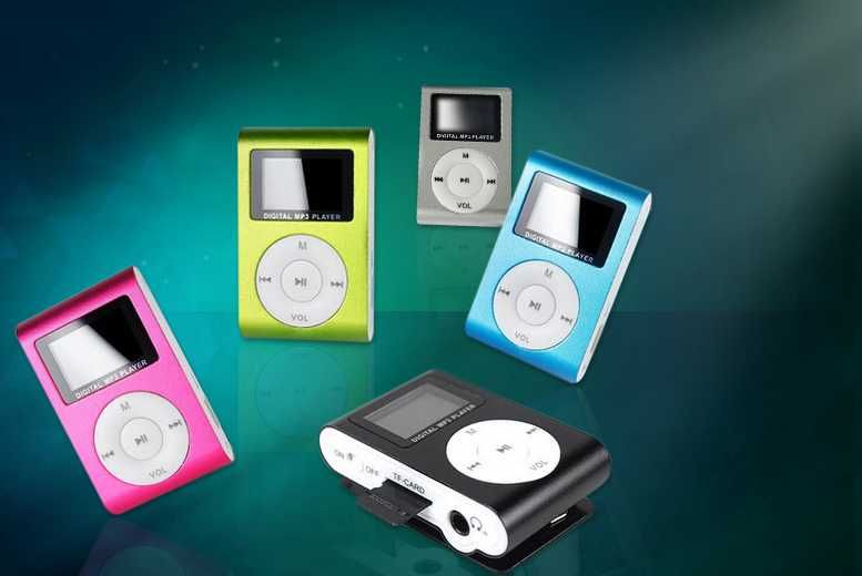 MP3 Player mini MP002 - Мп3 плеър мини със слот за карта и дисплей