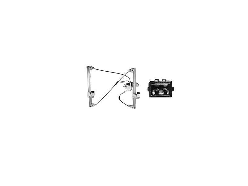 Macara geam VW Lupo 1998-2002; Seat Arosa 6H 1997-2000; usa Fata partea Stanga, electrica, cu motoras, 6705PSE1