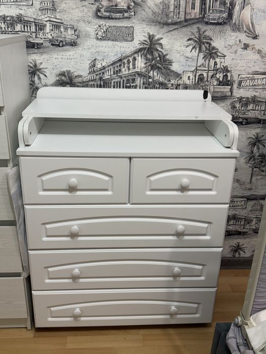 Детский комод с пеленальным столиком