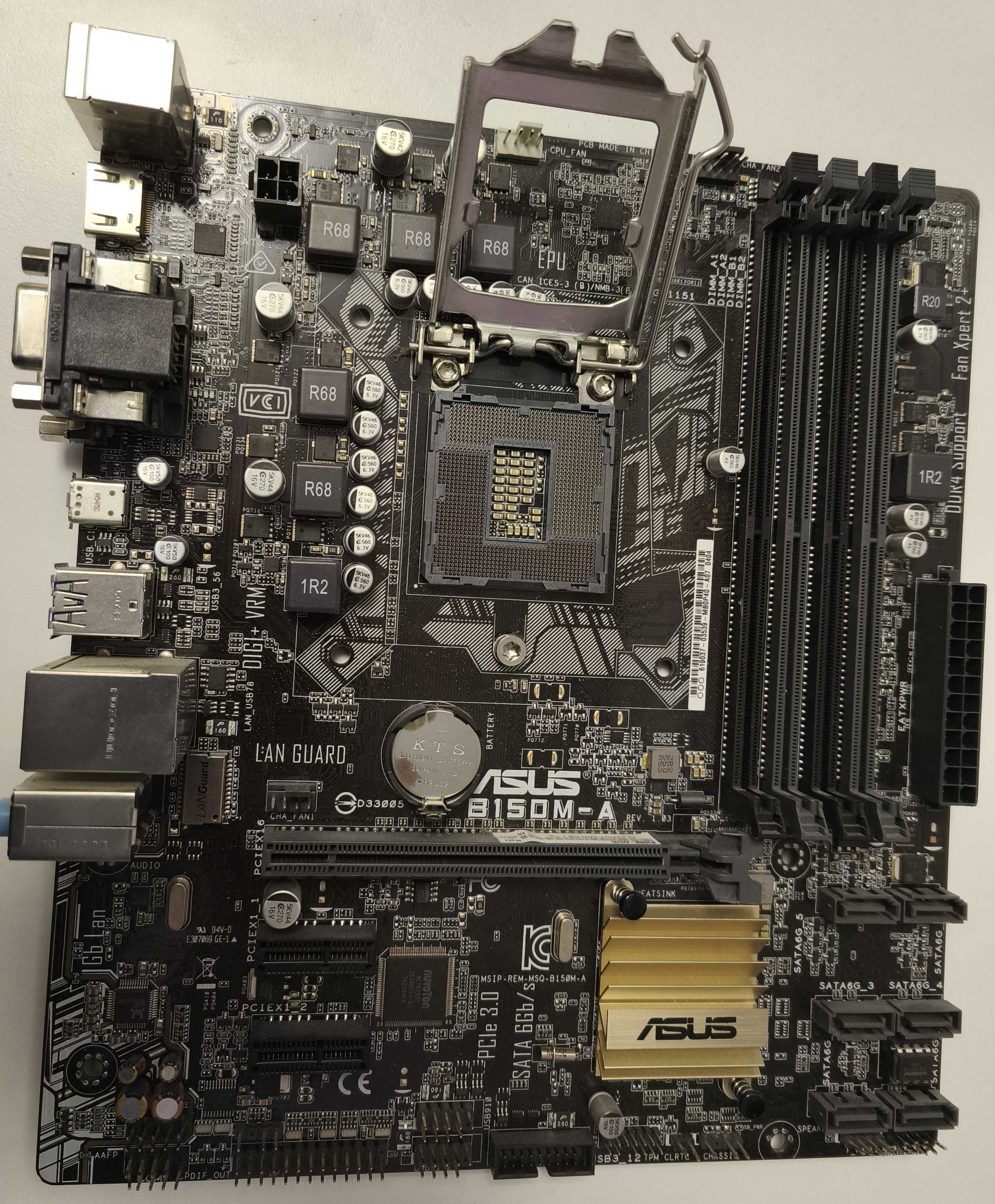 Placa de baza ASUS B150M-A soket 1151