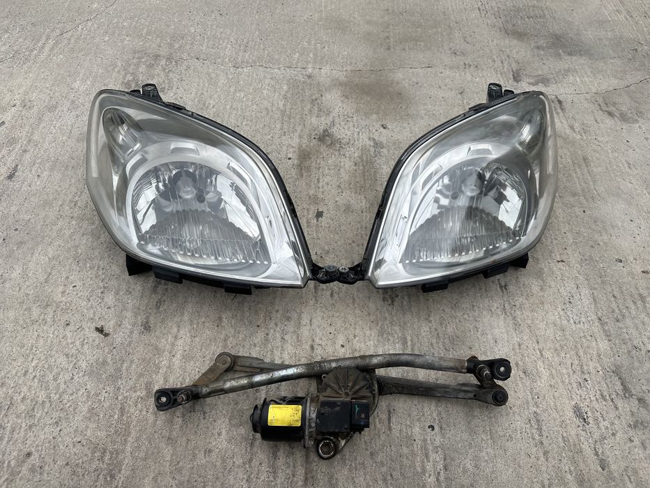 Faruri+motoraș stergator Citroen Nemo/Fiat Fiorino etc