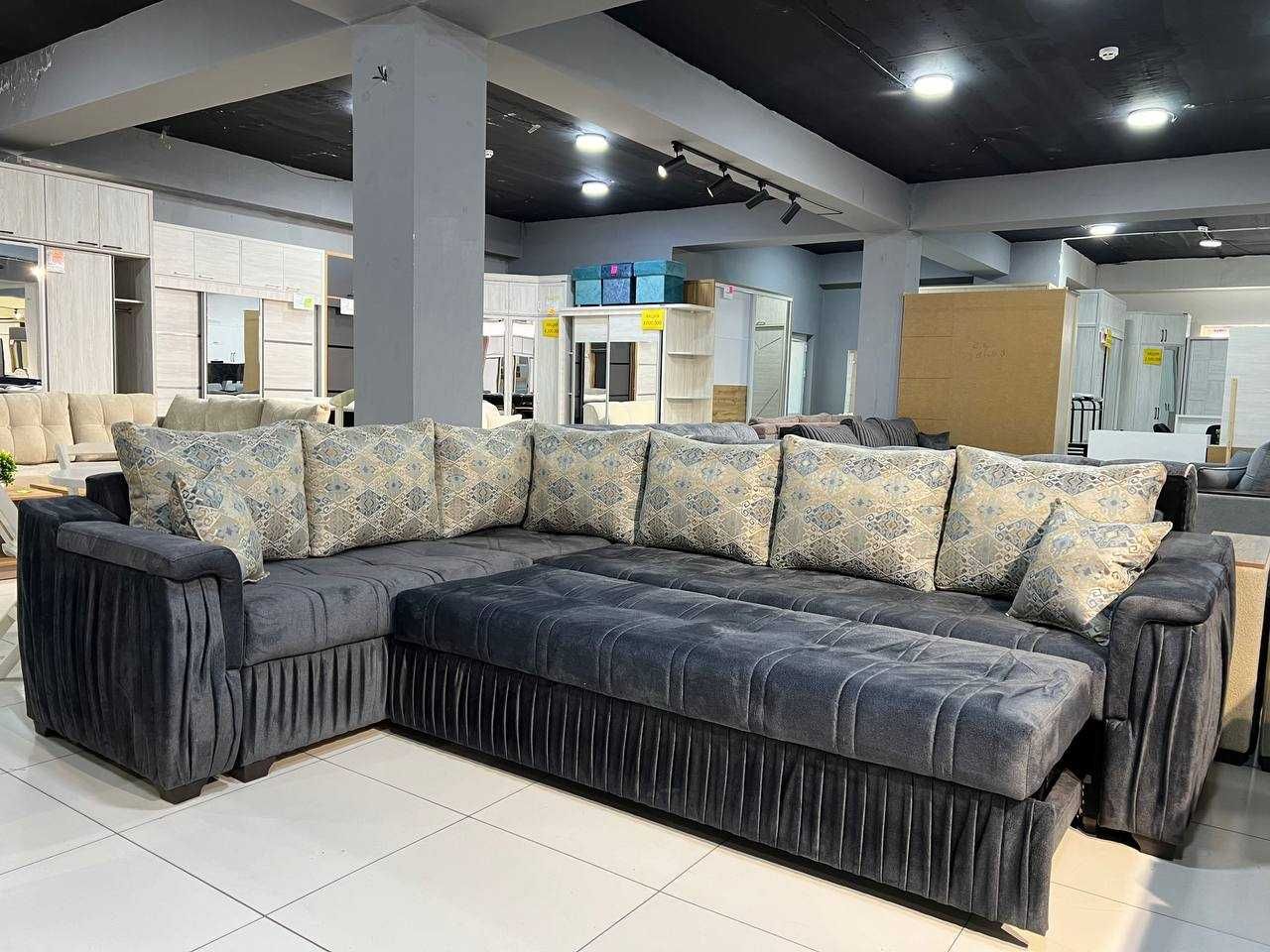 Угловой диван Modern
Стильный диван подходит к любому дизайну
