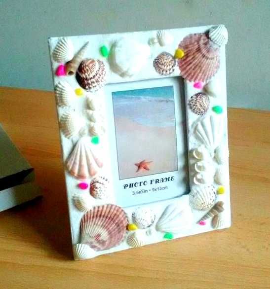 Ramă foto decorată