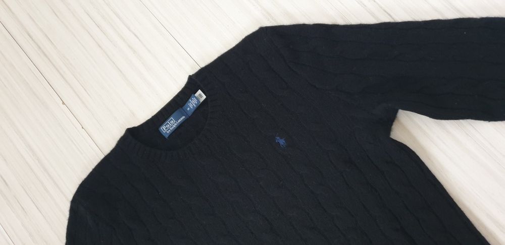 POLO Ralph Lauren Cable Wool / Cashmere / M  ОРИГИНАЛ! Дамски Пуловер