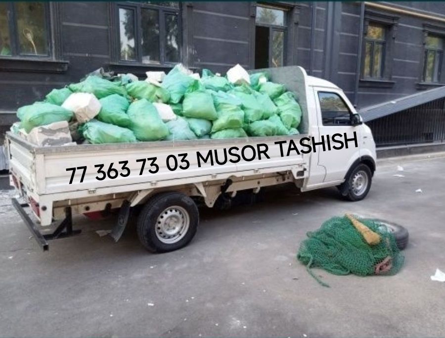 Musor tashish xizmati 24/7
