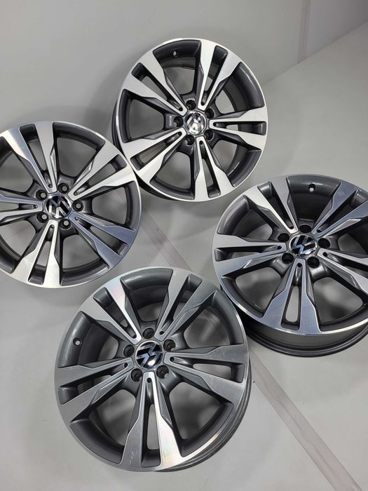 Vand jante Bicolore 5x112 R18 pt VW Passat, Tiguan, Golf 5-6-7, Sharan