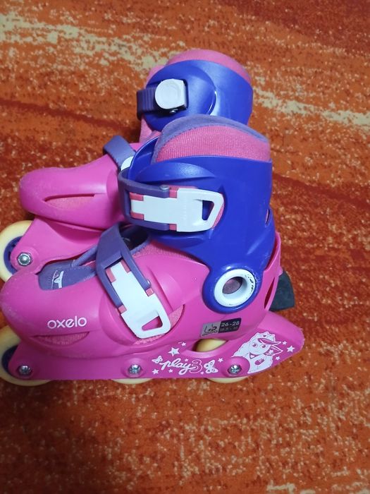 Role fetite roz cu mov