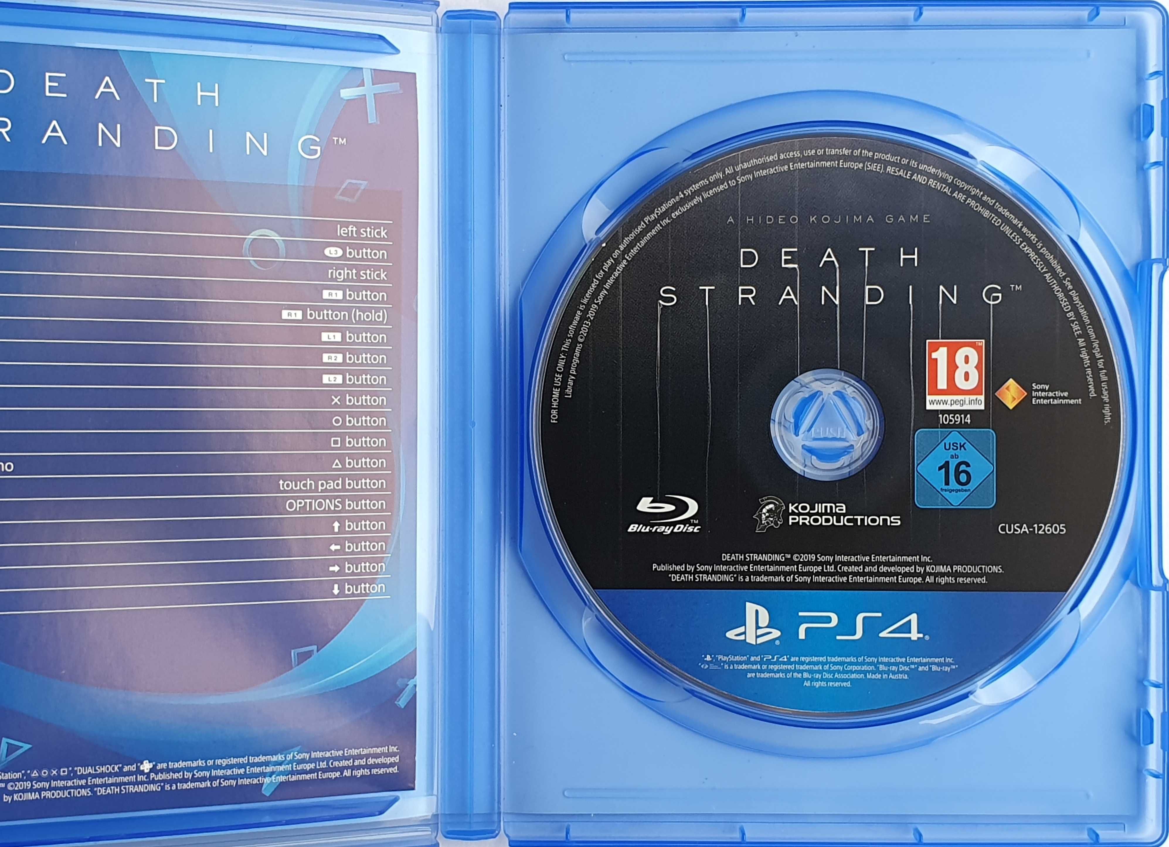 Death Stranding PS4 Playstation 4 Плейстейшън 5 PS5 PS диск игра