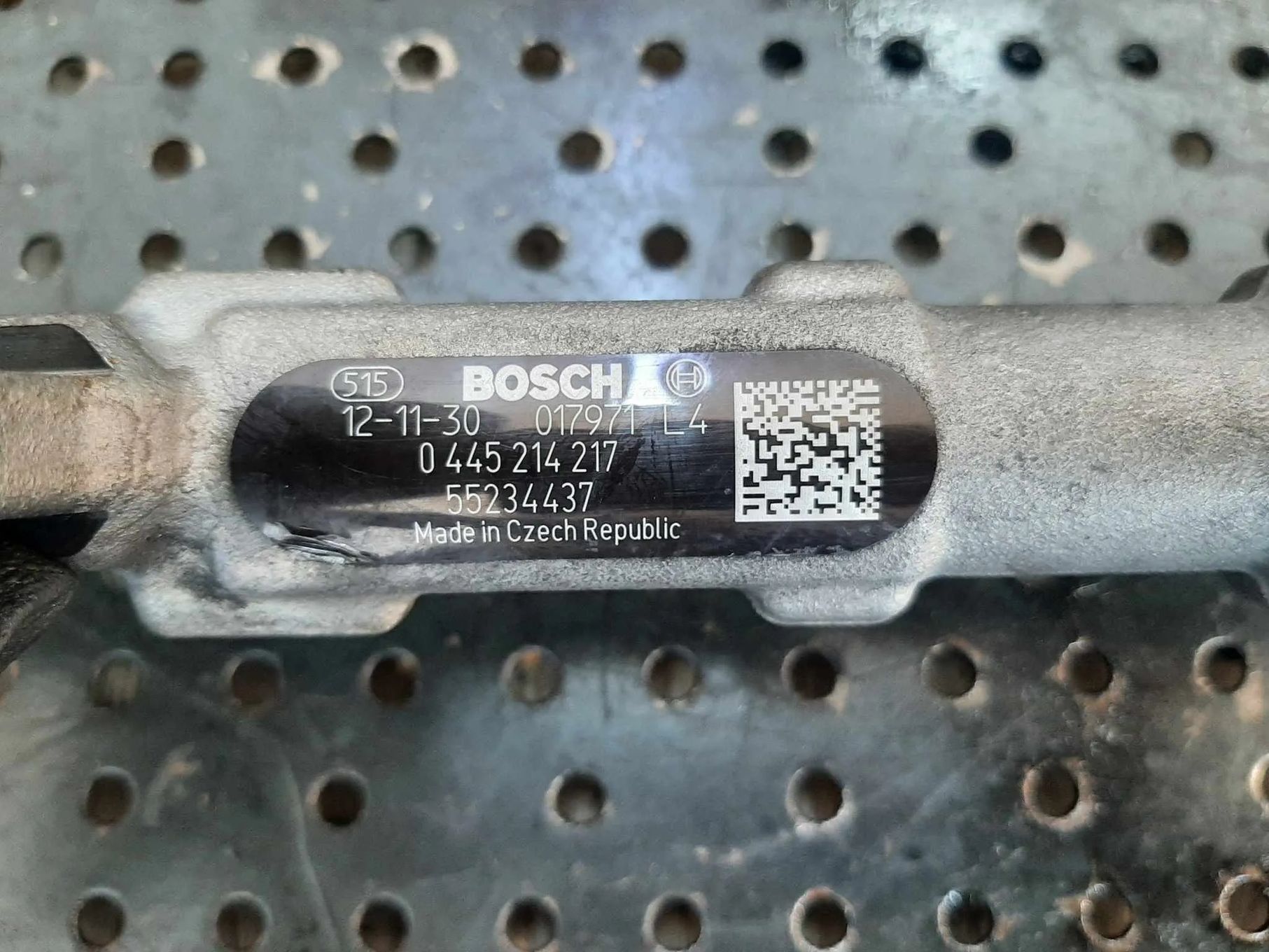 Rampa injectoare 1.3 d multijet fiat panda punto idea fiorino 500 lancia musa ypsilon 0445214217
