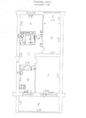 Нежилое офис первая линия коробка