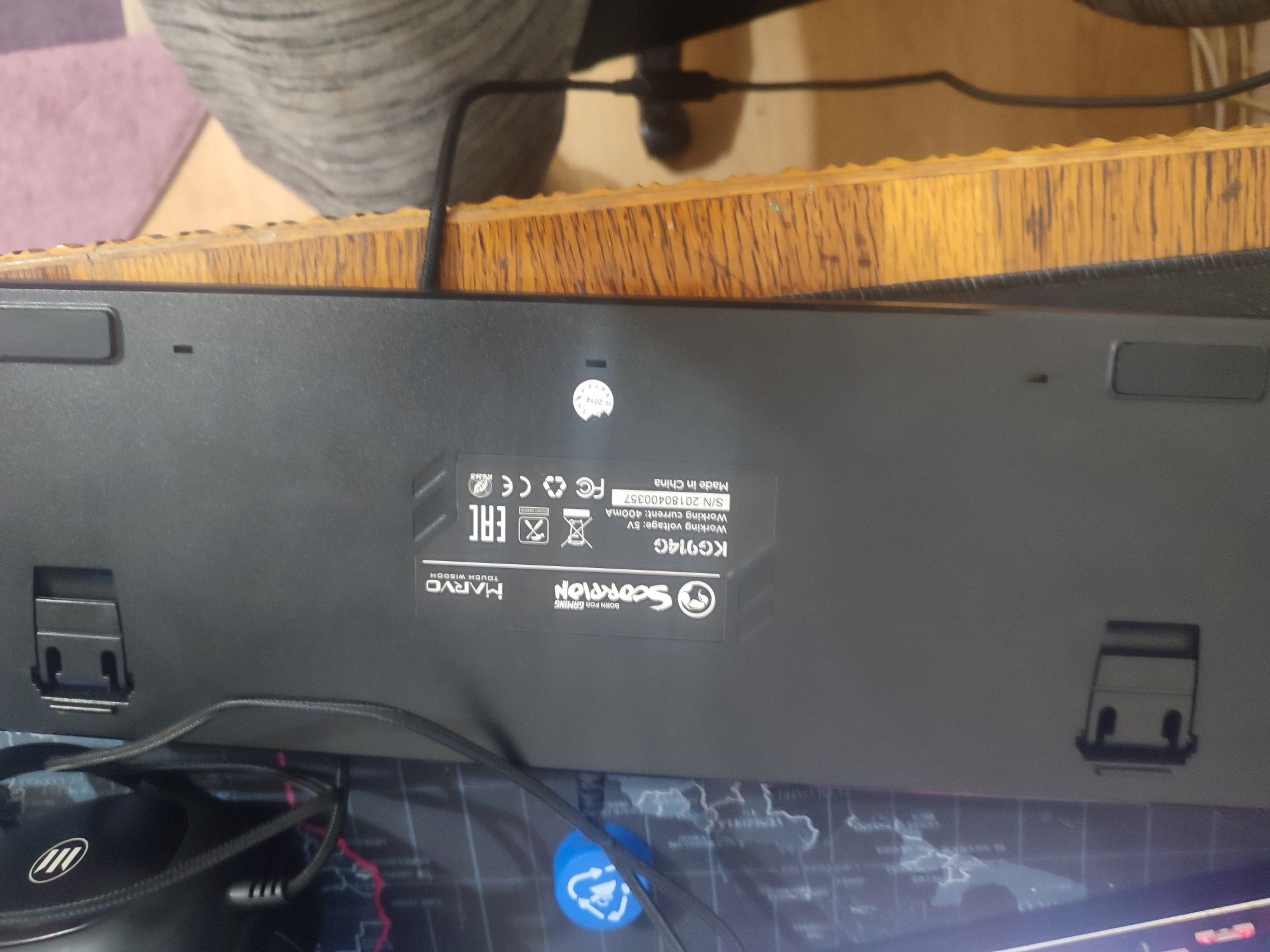 Vând /schimb tastatura mecanica Marvo KG914