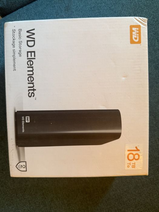HDD extern 18TB nou