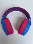 Casti gaming wireless Logitech G435 Lightspeed, Blue/Raspberry