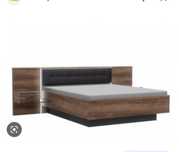 Pat 180x200 nou nefolosit cu noptiere incluse