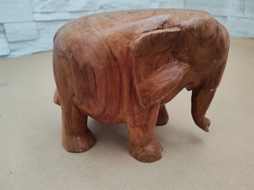 Statuetă/sculptura artă africană elefant