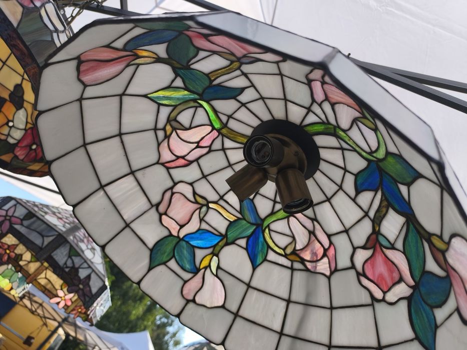 Lampă tavan Tiffany 3 fasunguri