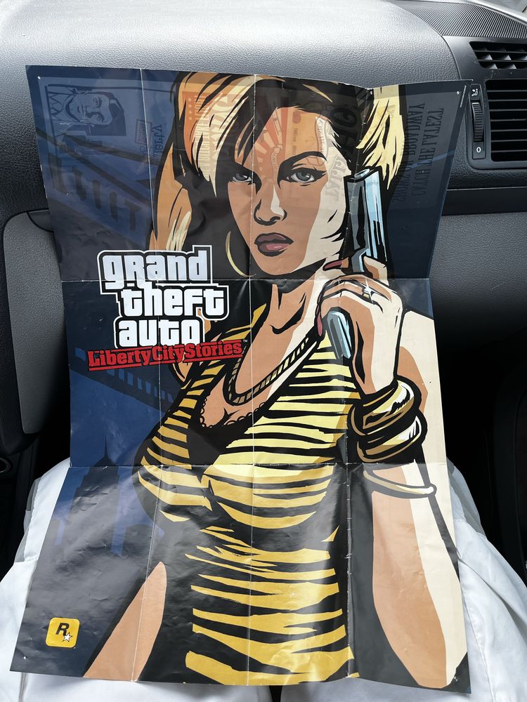 Harta si poster gta