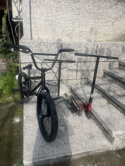 Колело бмх и тротинетка за трикове на части