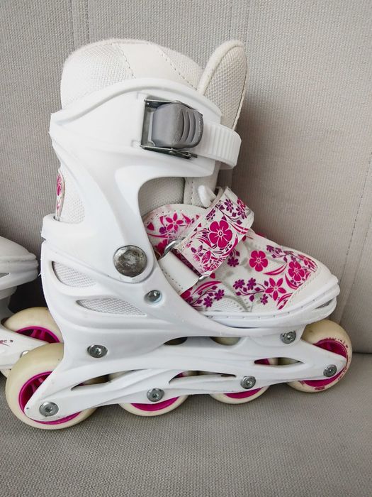 Детски Регулируеми ролери Roces Compy White (30-33) - Бял