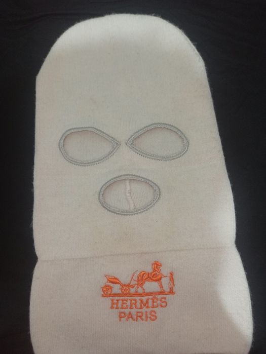 Шапка маска hermes