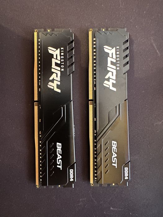 Memorie Kingston FURY Beast 32GB DDR4 3200MHz CL16 Dual Channel Kit