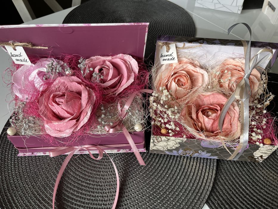 Букет от хартиени рози ръчна изработка