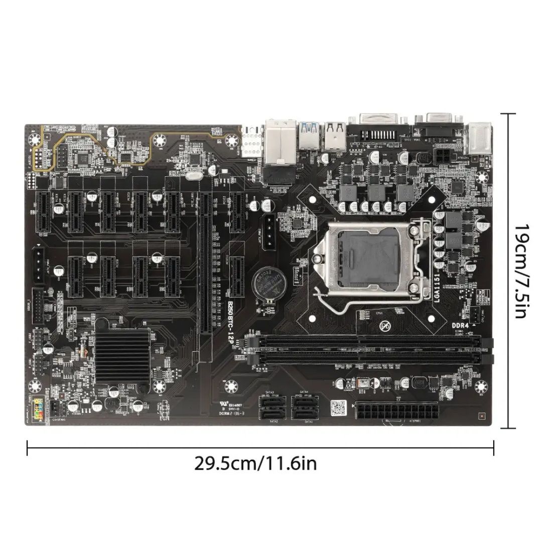 Материнская плата B250 — это серия плат на чипсете Intel B250, часто и