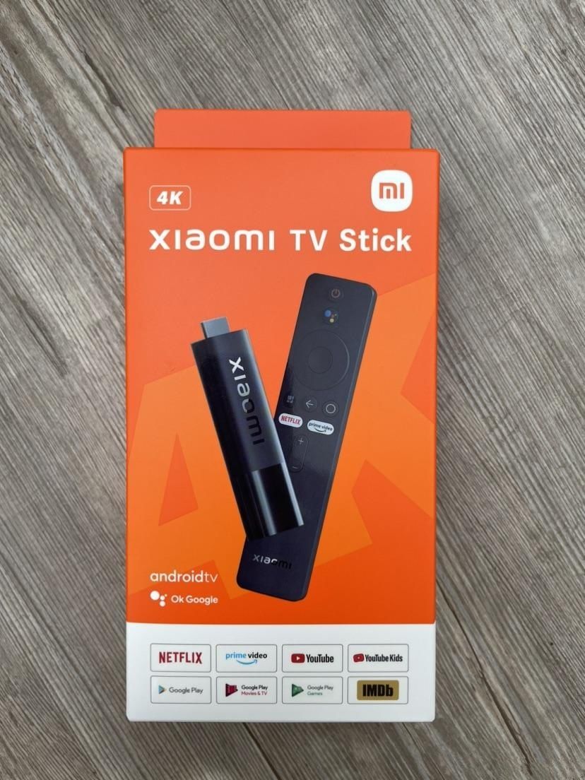 Новый Xiaomi Mi TV Stick 4K ( Тв приставка Медиаплеер ТВ стик )