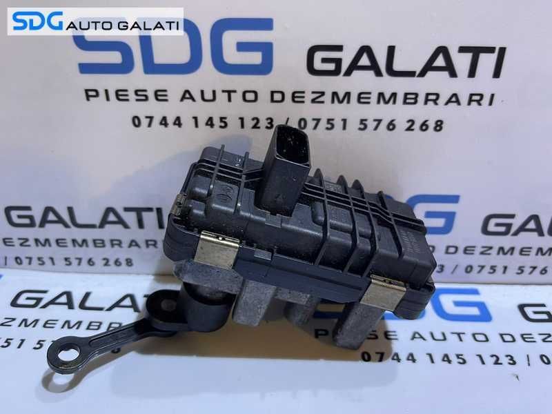 Actuator Turbo Turbina Turbosuflanta BMW Seria 3 E90 E91 E92 E93 320 2.0 D N47 2010 - 2013 Cod 49335-19400 6NW010099 6NW010099-02