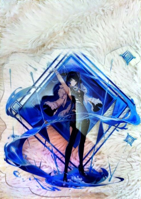 Genshin Impact Yelan акрилна стойка