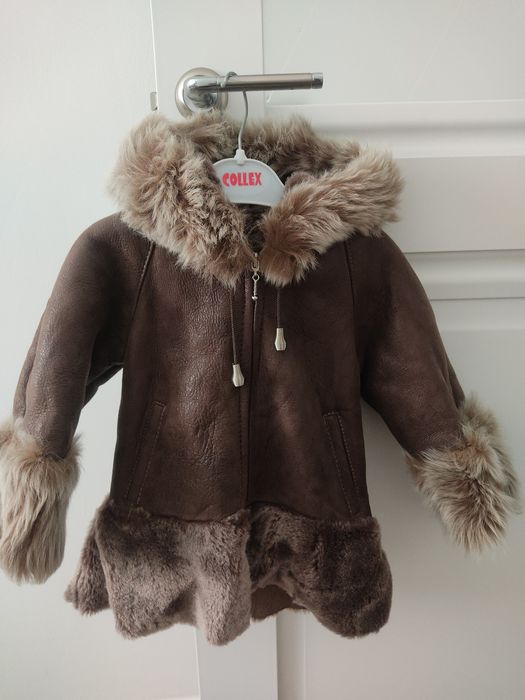 Срочно продам дубленку для девочки