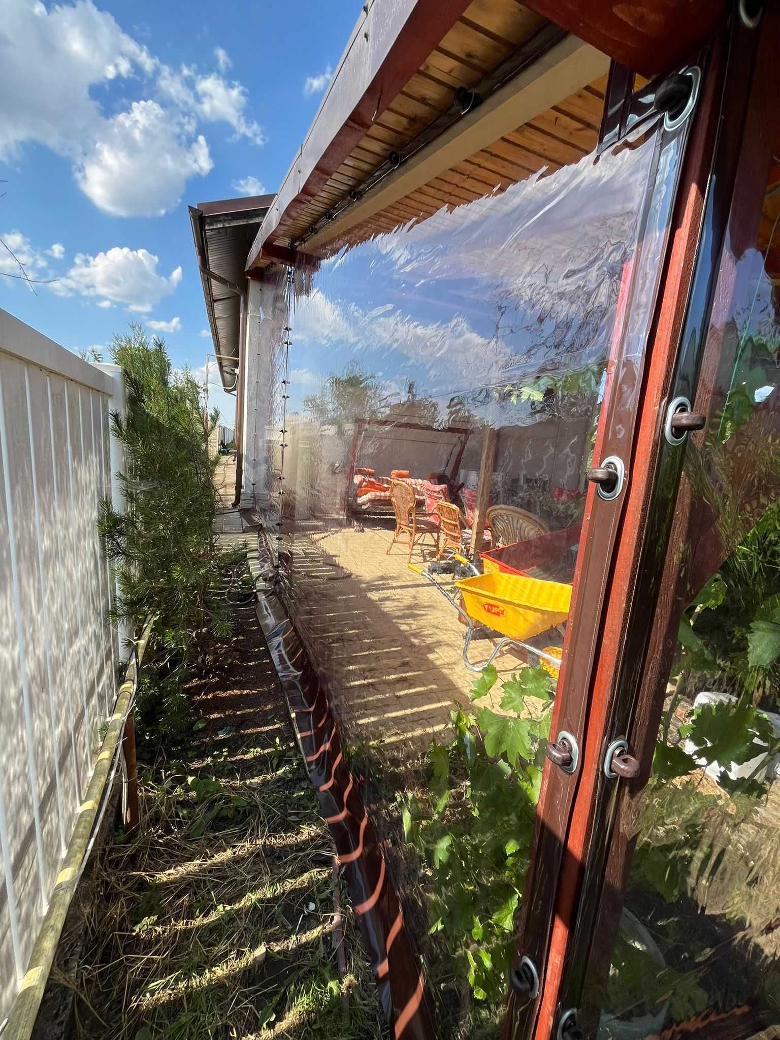 Inchideri terase-Folie transparenta-Cristal