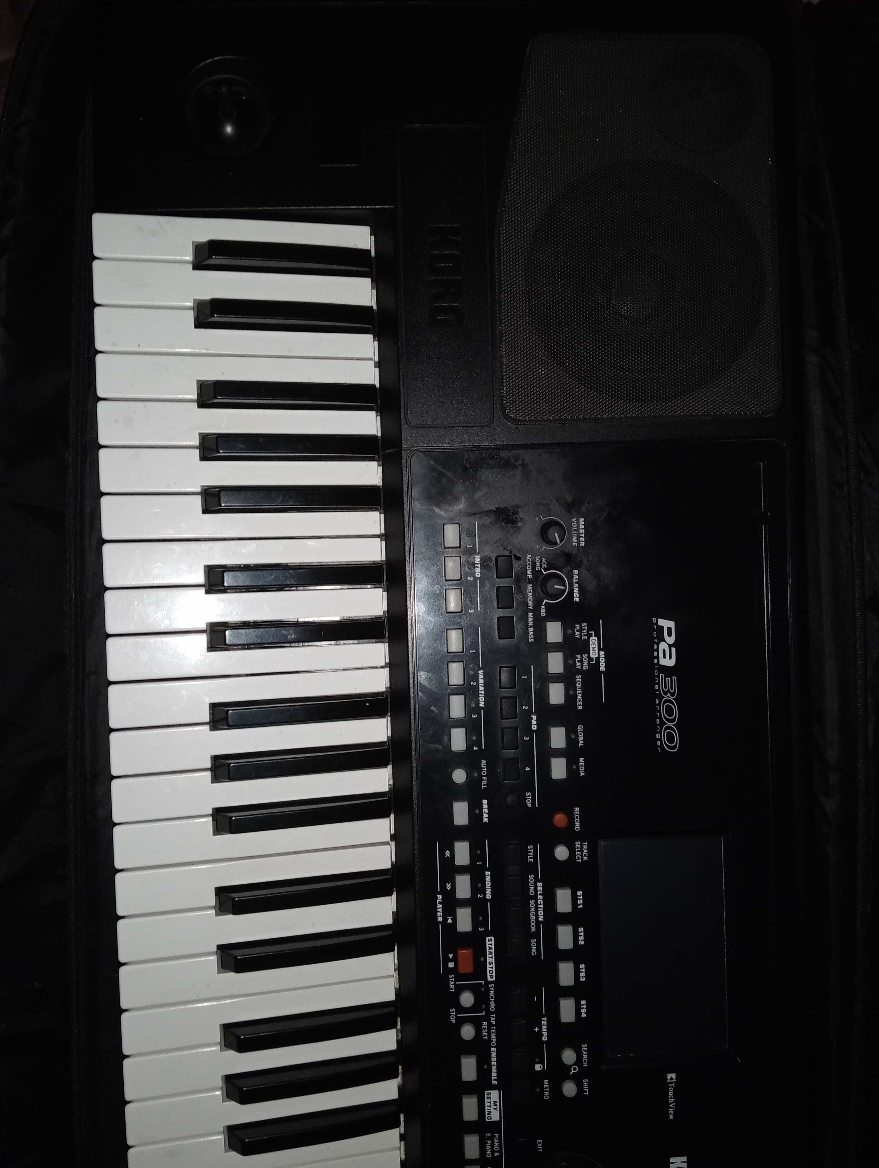 Vând/schimb urgent korg pa 300.