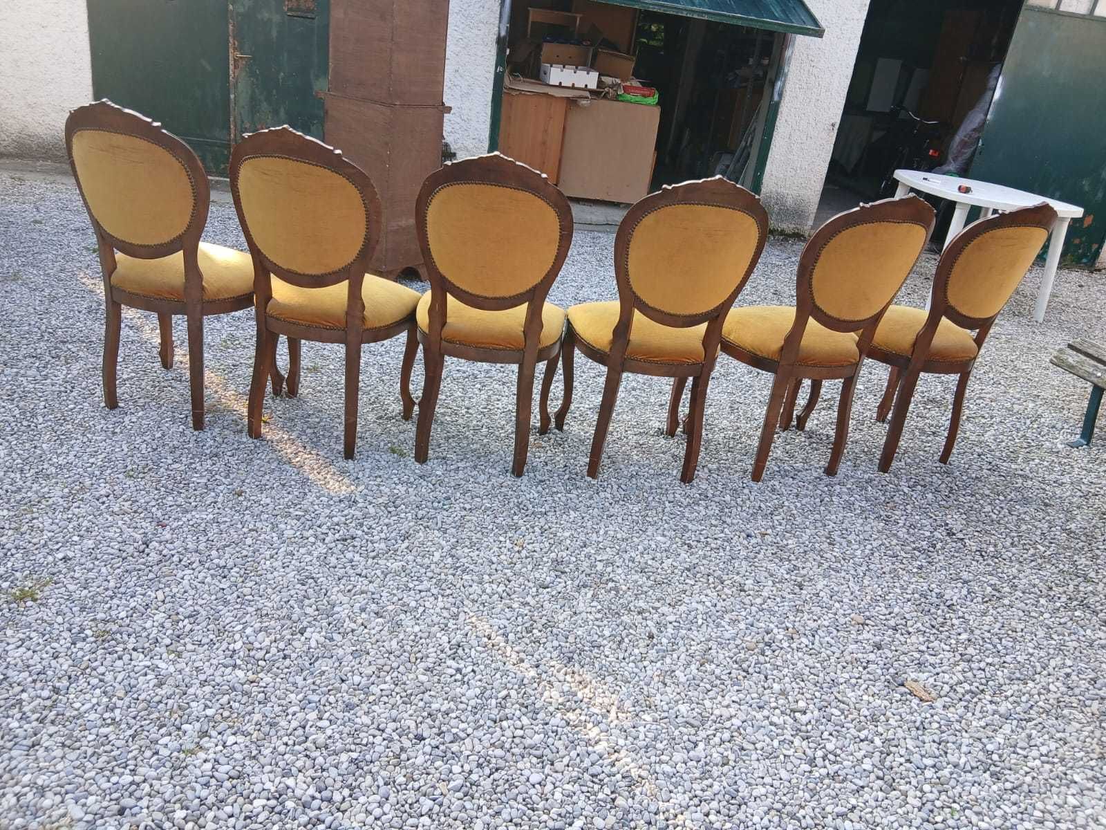 Masa extensibila cu 6 scaune