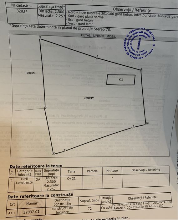 Loc de casa 2200 mp Comuna Putineiu, Giurgiu