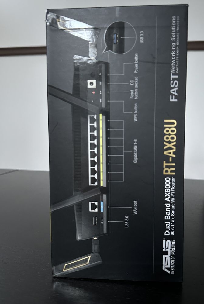 Router Asus AX6000 dual band cu suport MU-MIMO si OFDMA