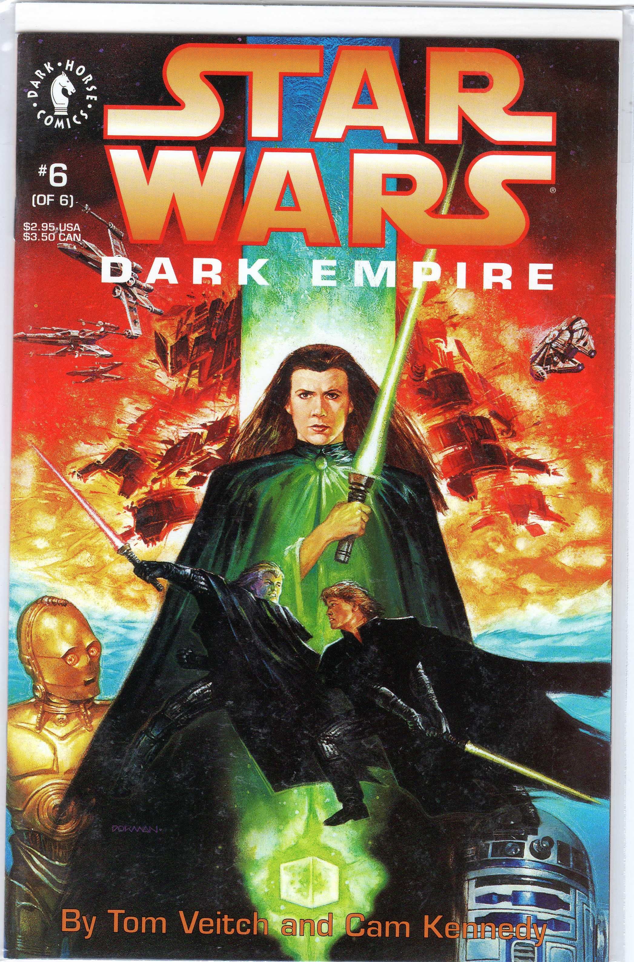 Star Wars Dark Empire #1-6 seria de 6 comicsuri americane