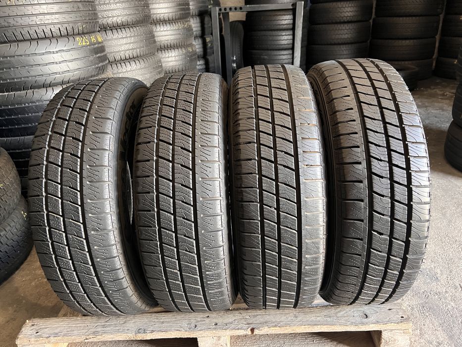 4 anvelope M+S 195/65/16 C , GoodYear , 6-8.5 mm