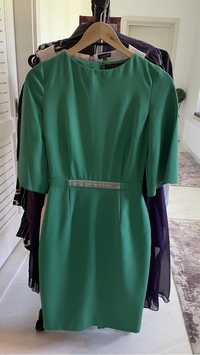 Rochie verde de zi