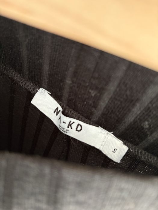 Carin Western Na-kd ICHI плетени панталони висока талия