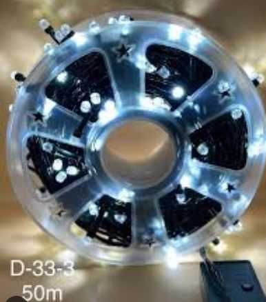 Море от светлина! Коледни LED лампички за дома, градината и витрината