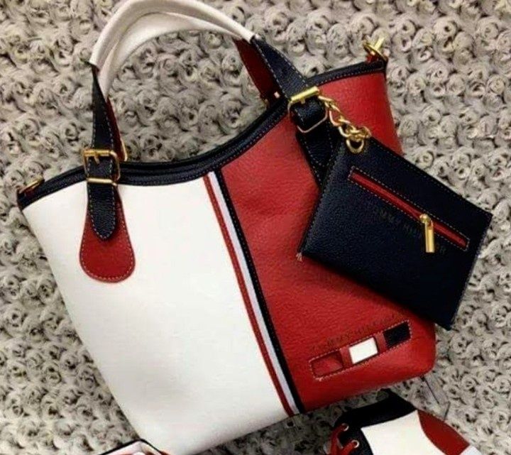 Geanta Tommy Hilfiger, portofel simplu atasat +portofel dublu